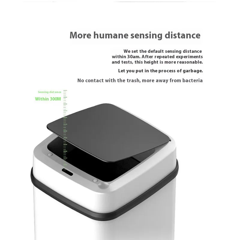 Fully Automatic Induction Smart Trash Can