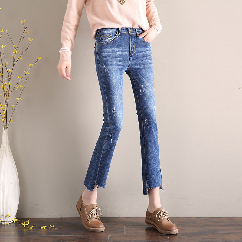 Women's Stretch Kick Flare Jeans