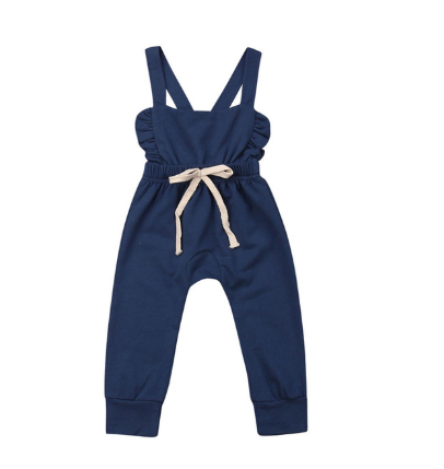 Summer Striped Cotton Baby Girls' Romper
