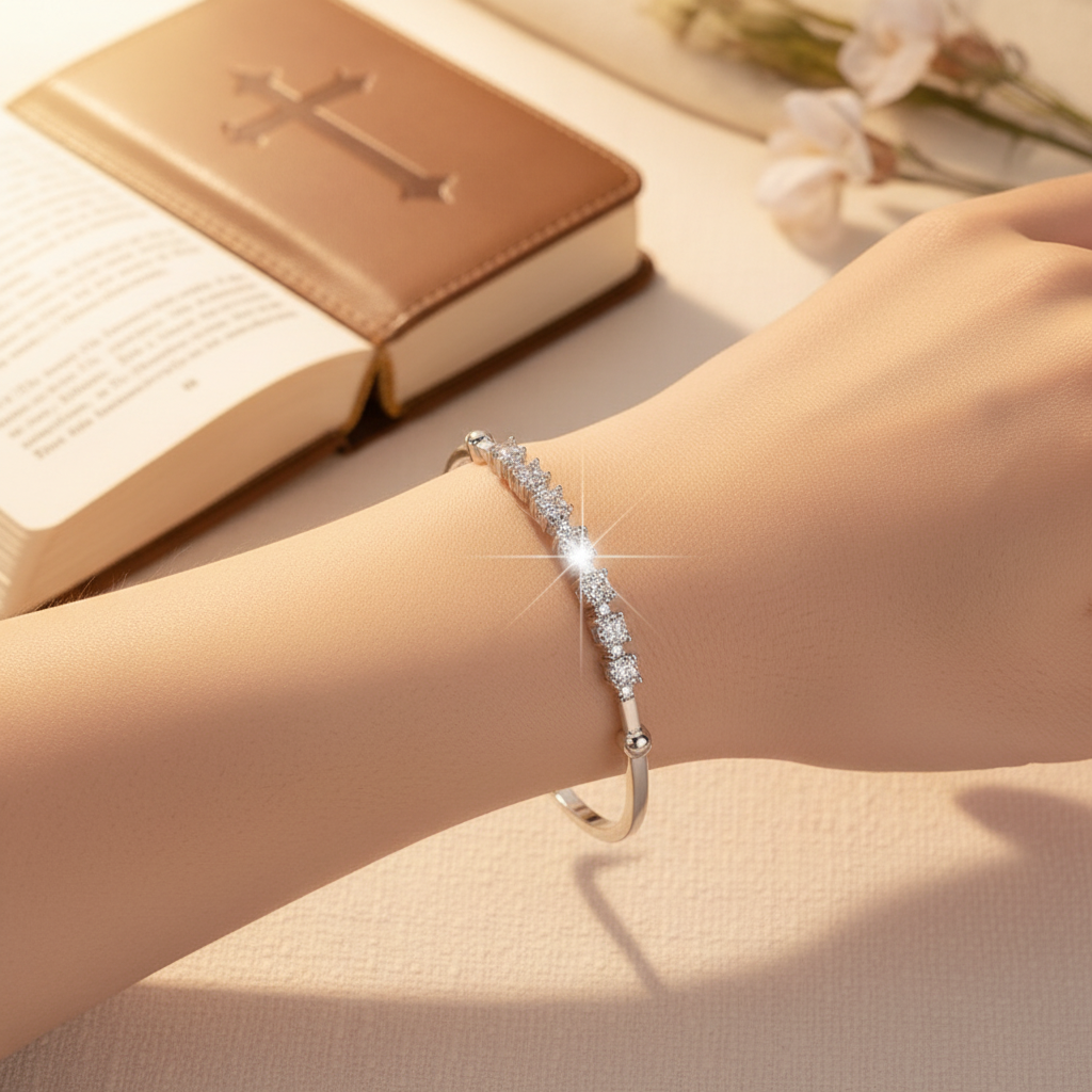S925 Sterling Adjustable Moissanite Bracelet